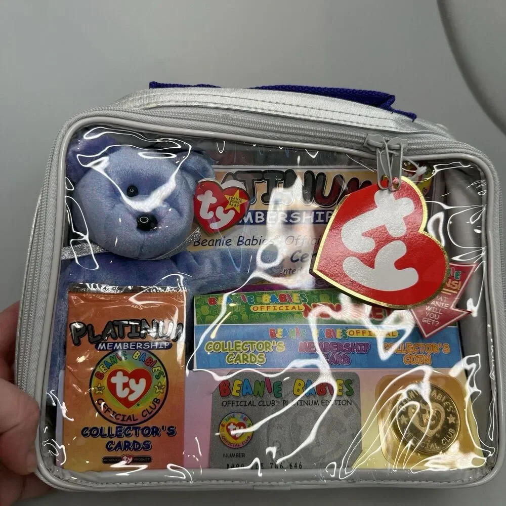 Ty Beanie Babies Platinum Edition Club Kit Sealed Vintage Collectible NEW